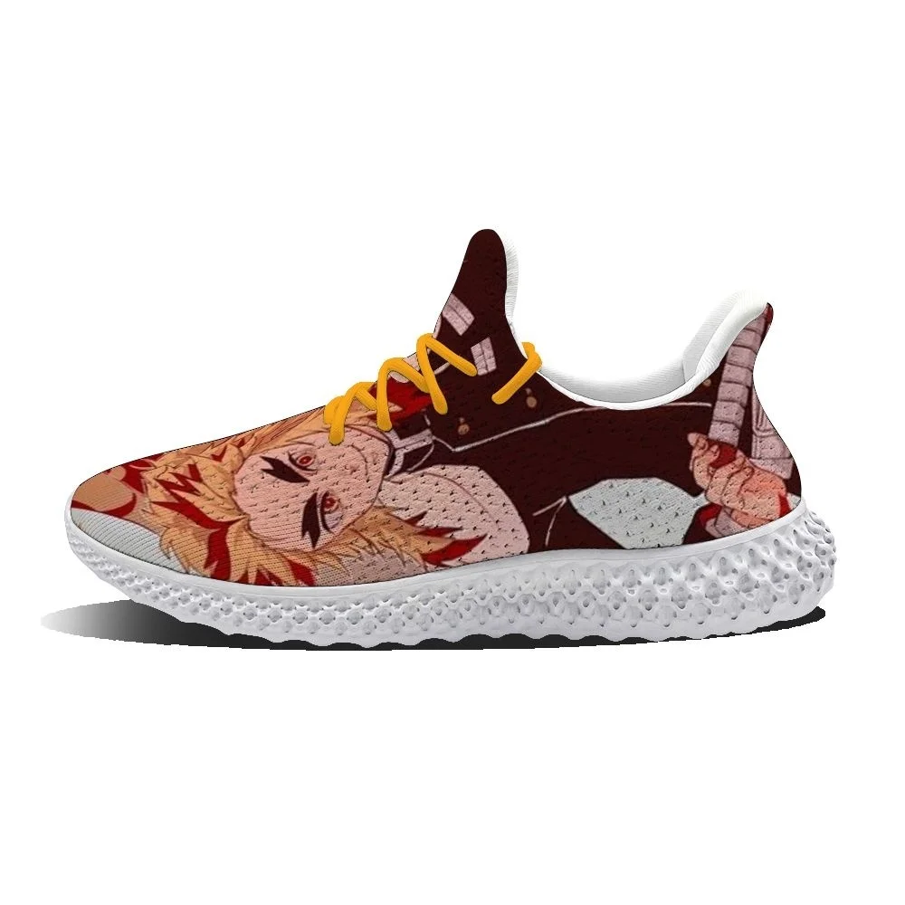 

2021 summer Kamado Tanjirou DIY custom running shoes sneakers carton animation youth fashion personality street style men and