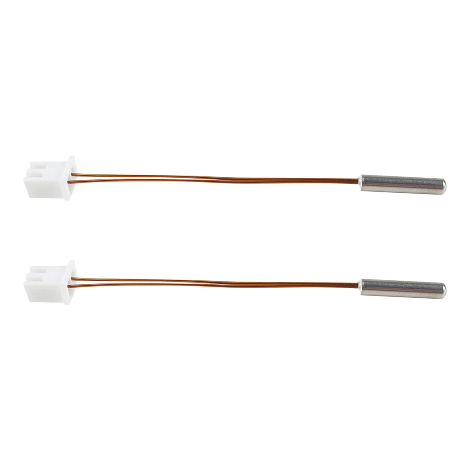 

2pcs Heater Block Easy Install Portable Durable Practical Cable Stable Thermistor Sensor With Terminal High Temperature Home