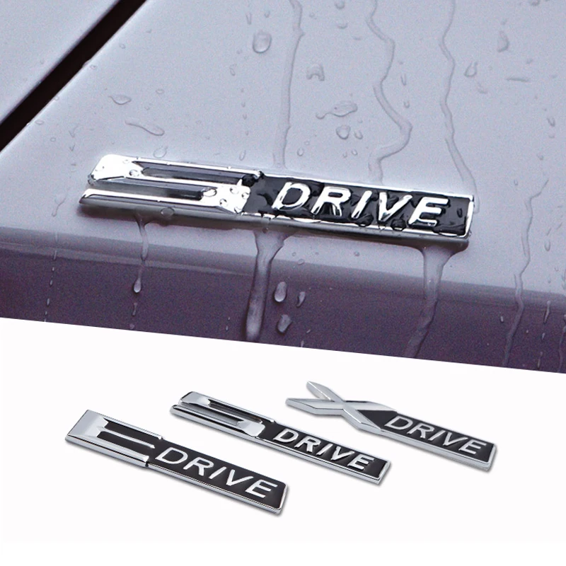 1 шт. металлический 3D эмблемы автомобиля тела Стикеры для XDrive SDrive EDrive