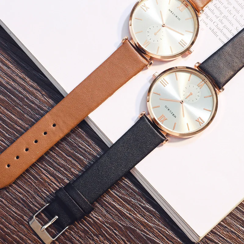 

Mens Business Watch Retro Design Leather Band Analog Alloy Quartz Wrist Watch Casual Mens Watches Top Brand Luxury Sport Watches