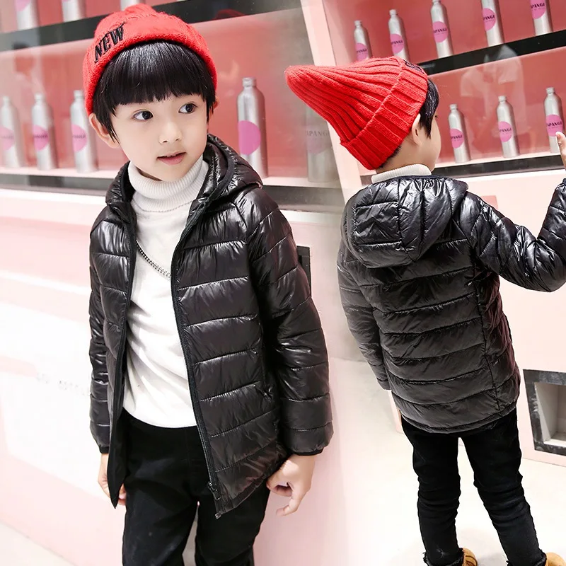 Российское зимнее пальто 6 цветов Теплая пуховая куртка для мальчиков и девочек