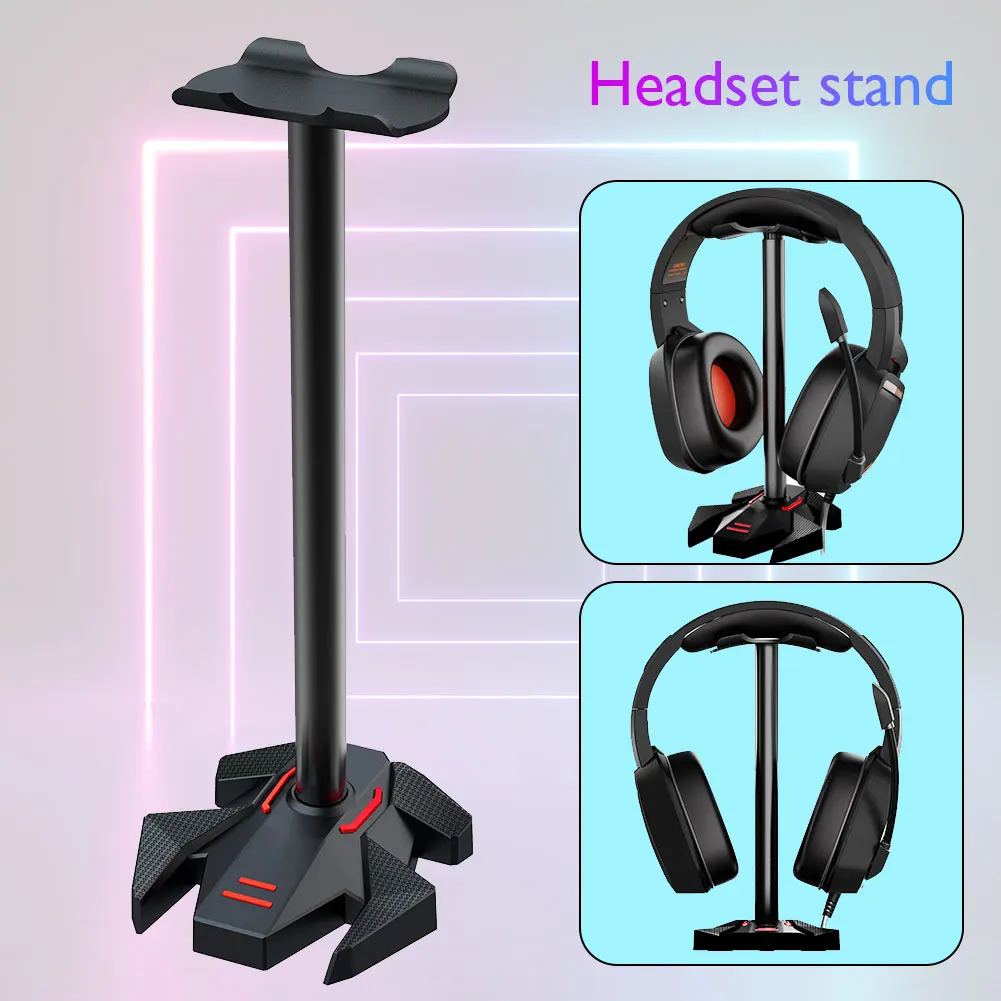 

GP200 Aluminum Alloy Earphone Holder Hanger Rack Headphone Desktop Display Stand Headphone Headset Hanger Holder Hook