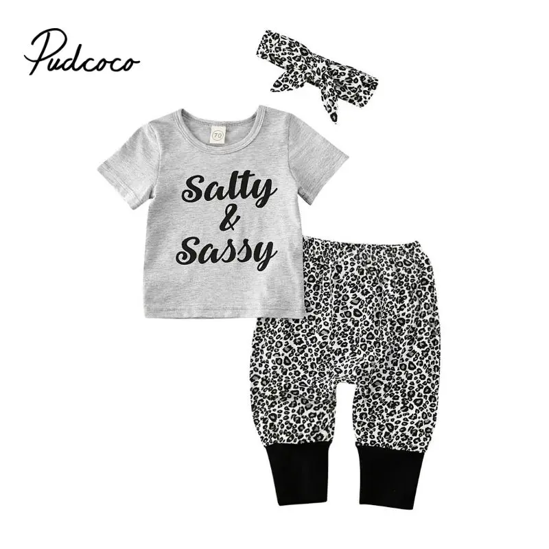 Pudcoco От 0 до 2 лет летний комплект одежды для новорожденных мальчиков и девочек