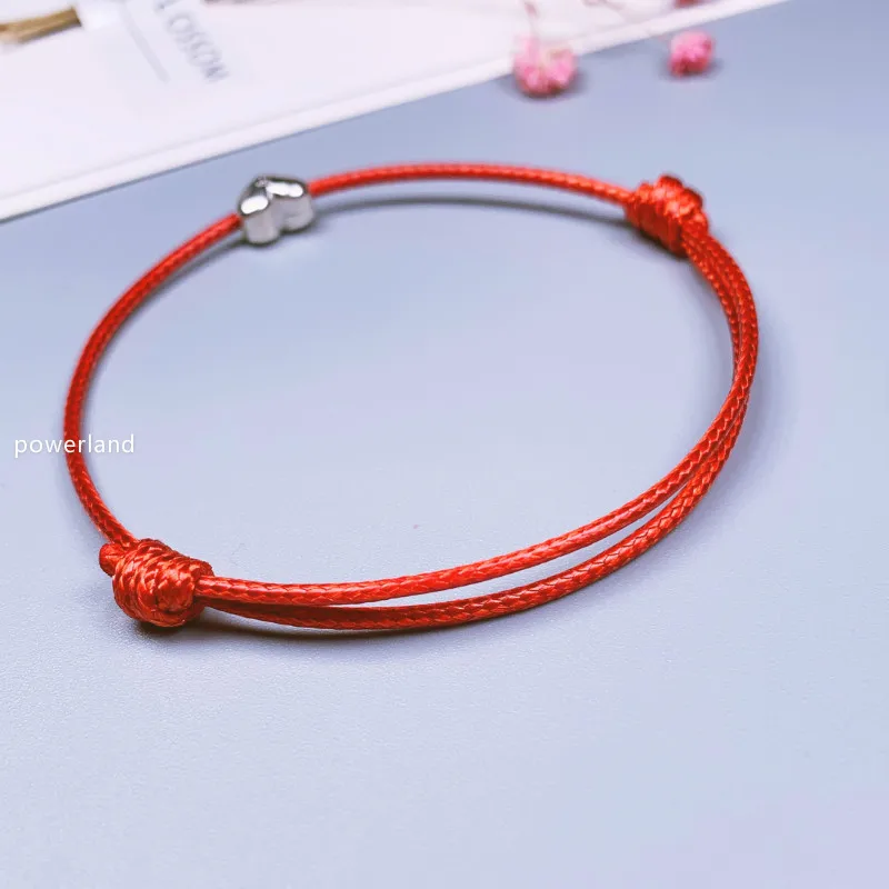 Женский браслет из серебра 925 пробы с сердцем на удачу | Украшения и аксессуары