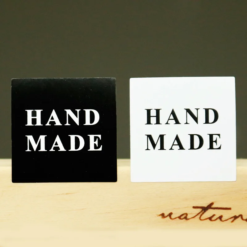 108 шт. черно белые наклейки для украшения выпечки 3 х3 см|hand made|label craftgift diy |