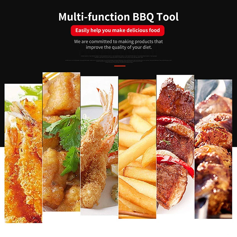 

TEENRA Stainless Steel Barbecue Fried Steak Shovel Scraper Pizza Spatula Egg Slotted Spatula Plastic Handle22