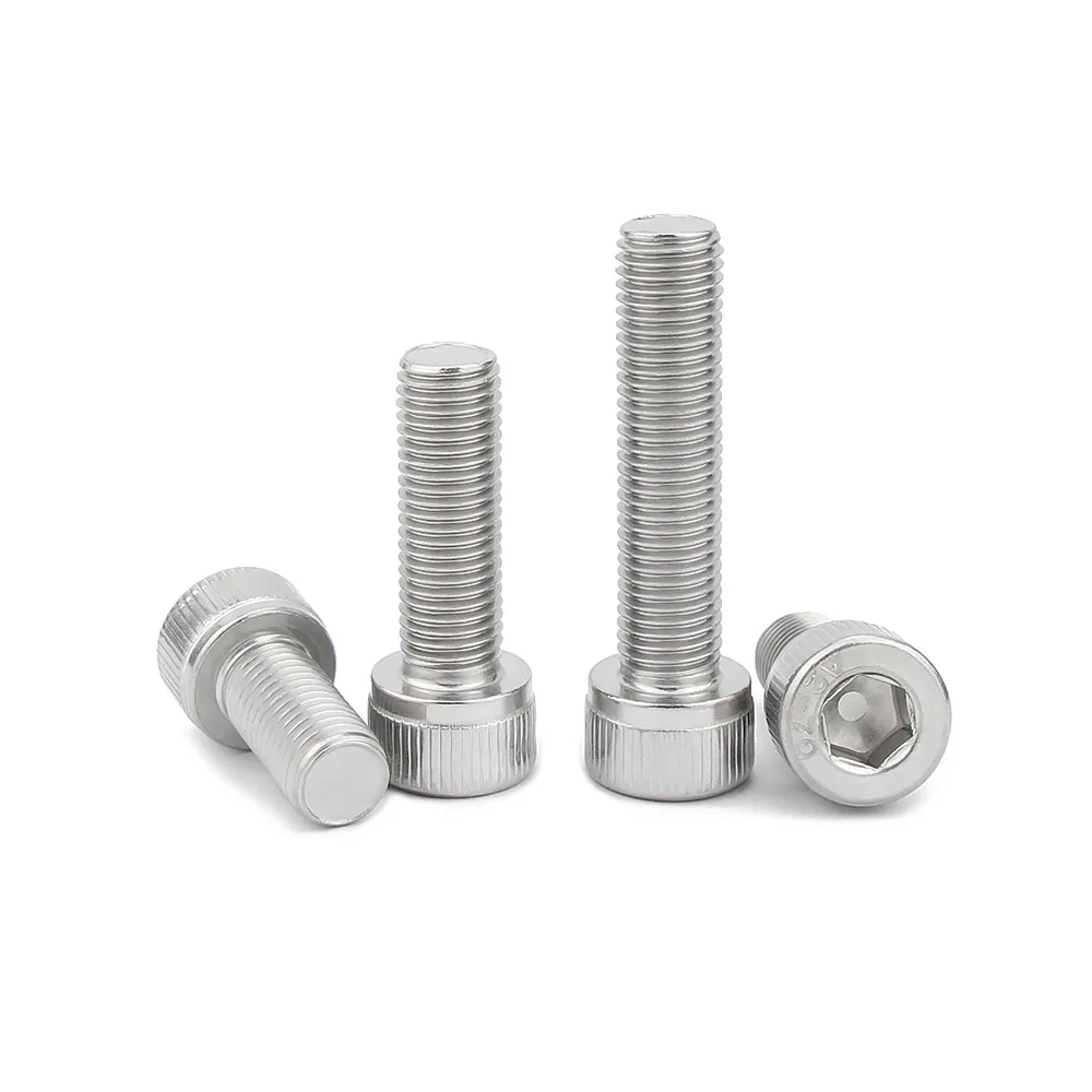 M6x0.75 M8x1 M10x1/1 25 M12x1.25/1 5 шаг 0 75/1/1.25/1.5 мм 304 Нержавеющая сталь мелкая резьба Hexgona