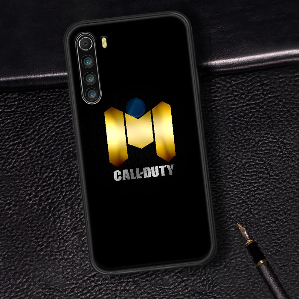 

Call Of Duty COD Phone Case Cover Hull For XIAOMI Redmi 7 7A 8 8A 9 9C Note 6 7 8 9 9S K20 Pro K30 black Etui Fashion Back