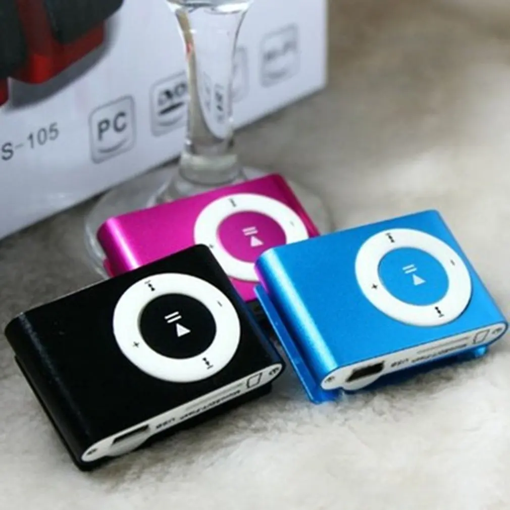 Мини Портативный USB mp3-плеер мини с клипсой водонепроницаемый спортивный
