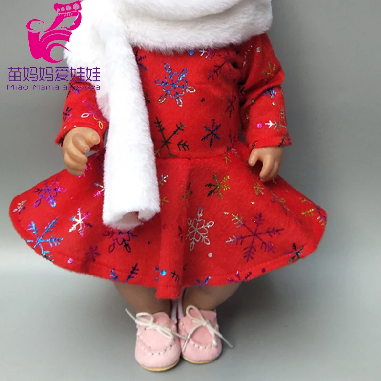 Одежда для кукол 18 дюймов с шарфом новорожденных брюки одежда Кукольное пальто