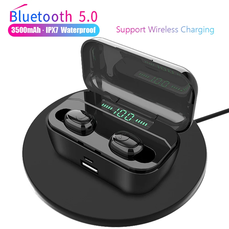 G6S TWS беспроводные наушники Bluetooth 5 0 стерео спортивные гарнитура с микрофоном