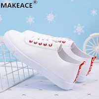 ladies sports shoes fashion small white shoes outdoor leisure walking shoes lovely girls thick sole shoes sports fitness shoes