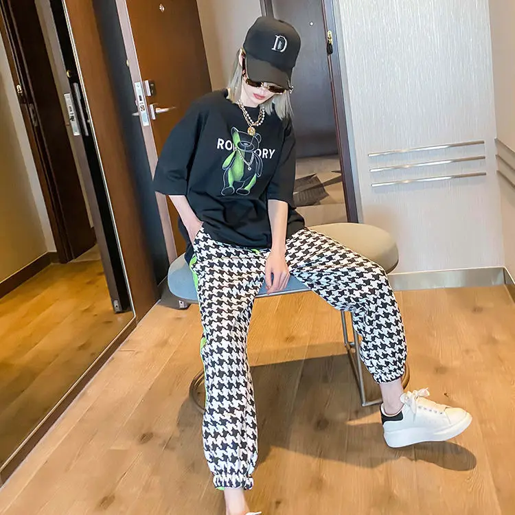 

Pants women's 2021 new spring corset new leisure Harlem pants fashion