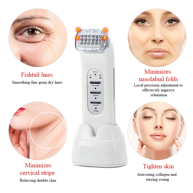 Для домашнего использования инфракрасный термаж для лица RF радиочастота
