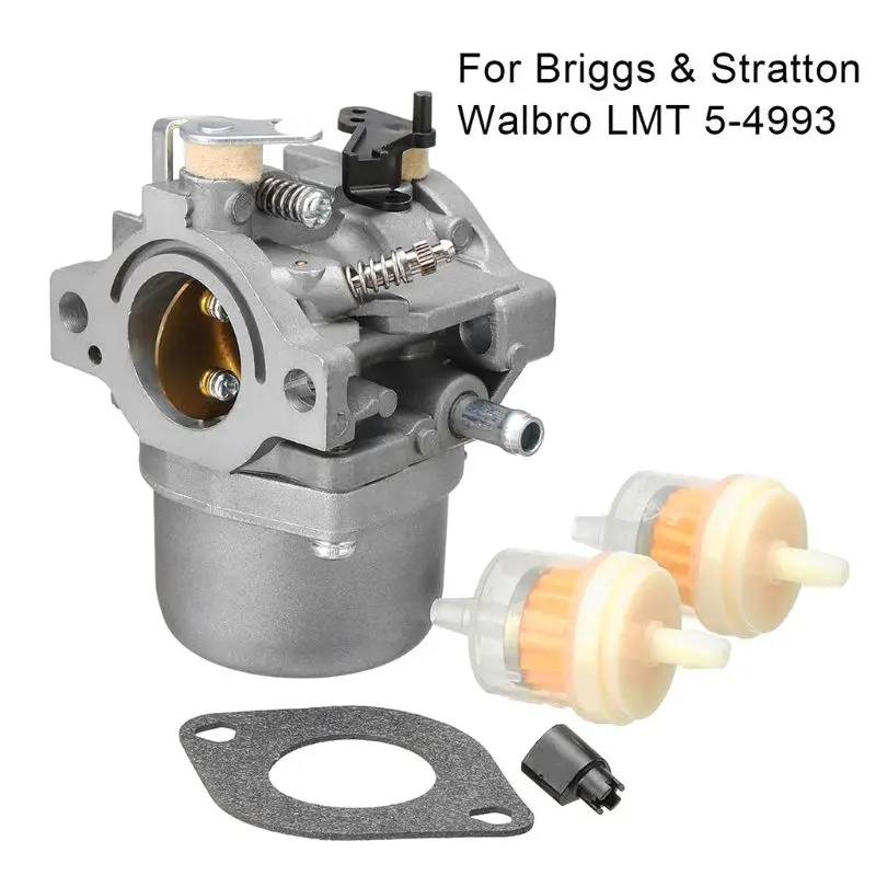 

Auto Carburetor for briggs & stratton Walbro LMT 5-4993 with Mounting Gasket Filter Fuel Supply System Parts Carburetor