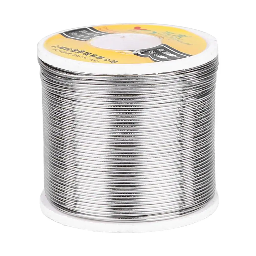 

500g/roll Tin Wire Lead Solder Wire Flux Reel Welding Line Welding Wires 0.8mm/1.0mm for Electrical Repair Soldering Wire Roll