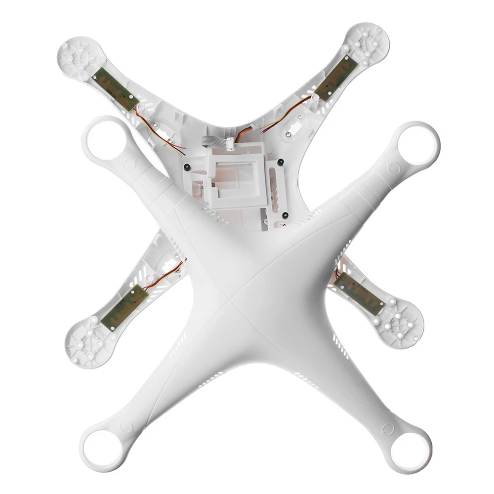 Топ Нижняя крышка корпуса Замена для DJI Phantom 3 Drone профессии/Расширенный Ремонт