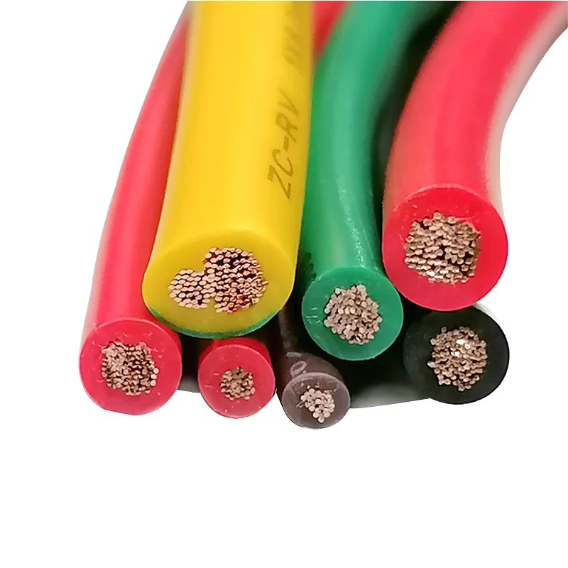 11Awg/9AWG/7AWG/5AWG/3AWG 1 м RV электронный провод ПВХ огнестойкий оболочка одножильный