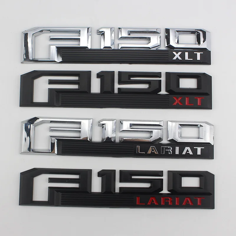 Автомобильная наклейка F150 XLT багажник багажника 3D insignia с заменой на 2015 2018 для Ford F