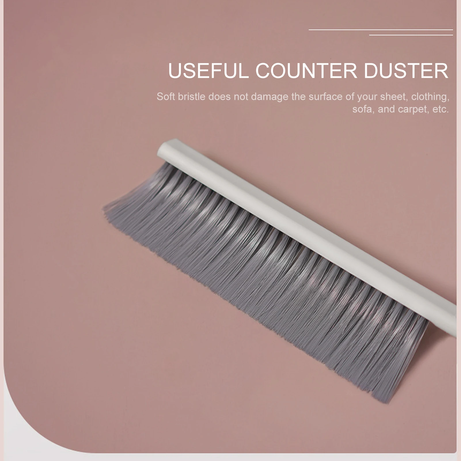 Счетчик пыли с длинной ручкой простыни щетка для чистки мусора мягкой щетиной