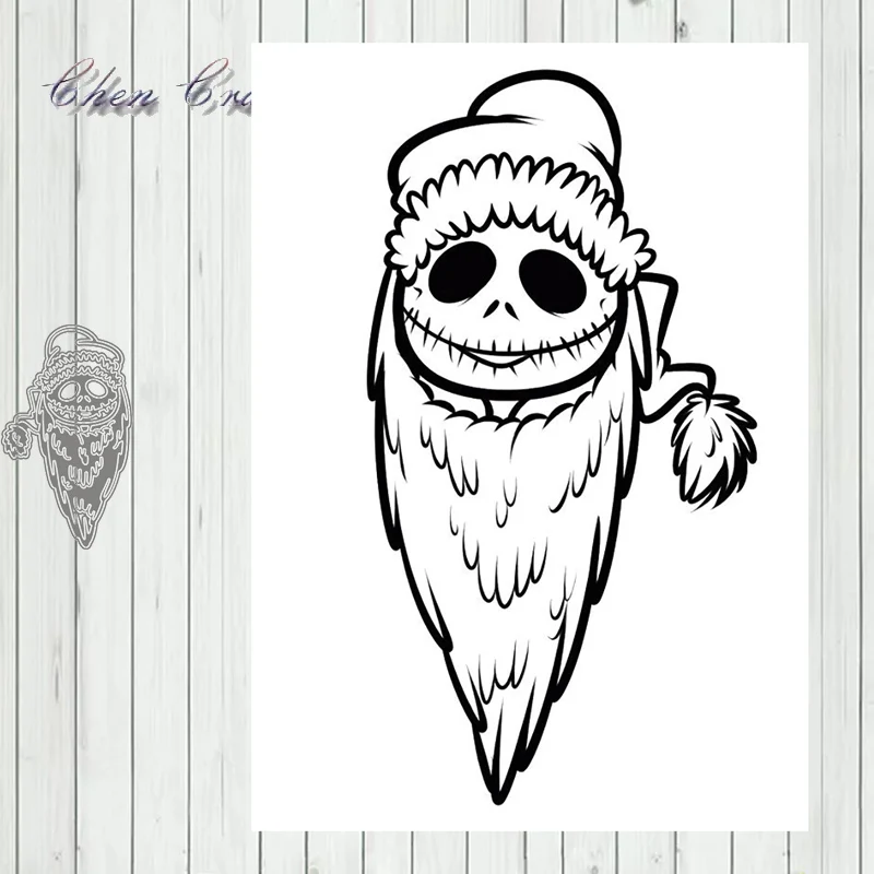 

Metal Cutting Dies White beard grimace Stencils for DIY Scrapbooking DIY Paper Cards Photo Album Decorative Embossing