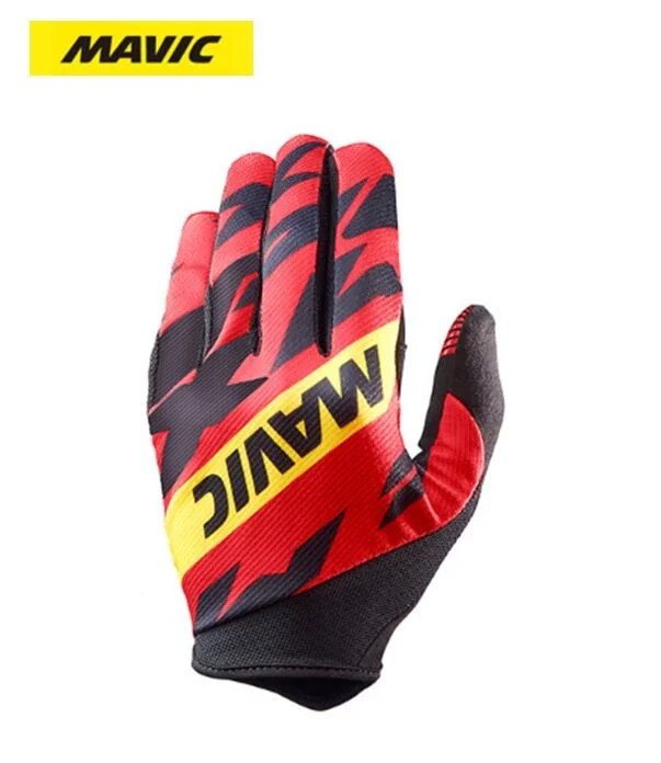 Cycling Gloves Для велоспорта Mavic перчатки с сенсорным экраном гелевые велосипедные перчатки спортивные противоударные MTB Дорожный полный палец велосипедные перчатки для мужчин и женщин - Цвет: Cycling Gloves