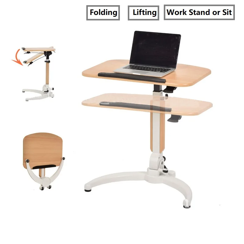 

Стол компьютерный Регулируемый с ручным подъемом, 70 х40 см