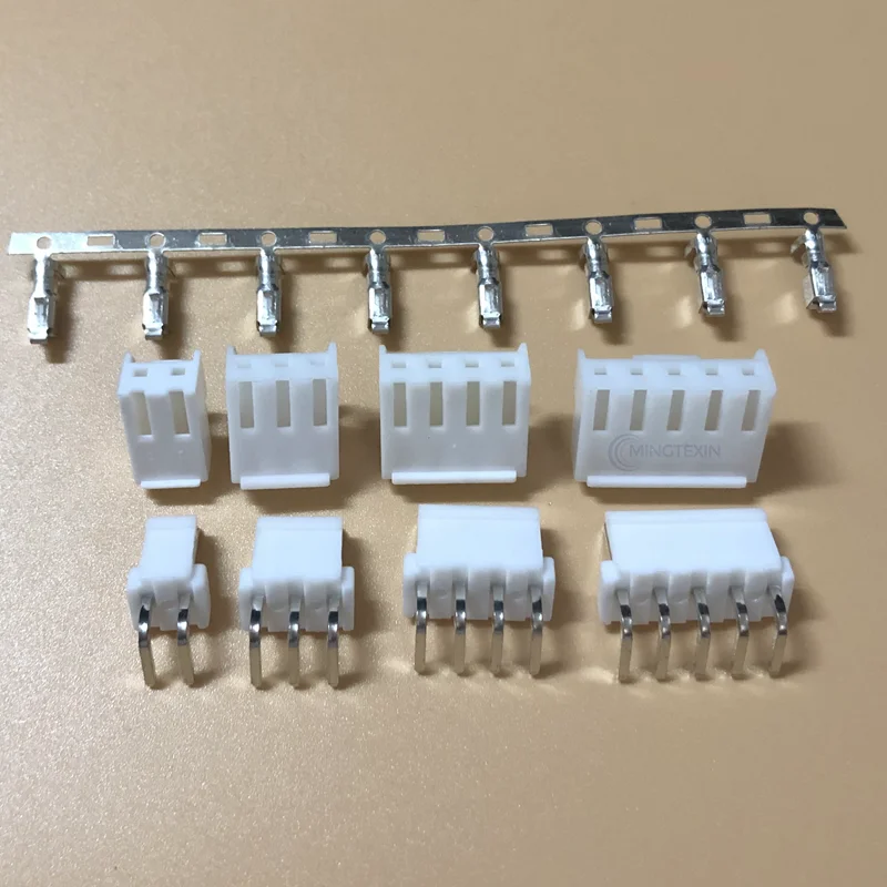 

10set VH 3.96mm VH396 2P 3P 4P 5P 6P 7P 8P 9P 10Pin Curved needle Male Plug + Female Housing + Terminals VH3.96 Connector