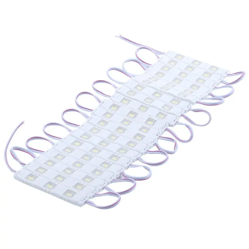 Большая сделка 20Pc 3 светодиодный модуль полосы света SMD 5730 12V водонепроницаемый