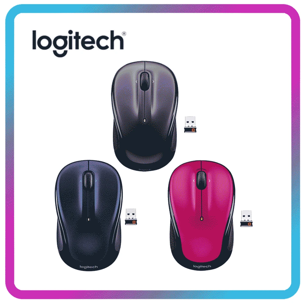 Мышь Logitech M325 беспроводная мышь с 3 кнопками USB 1000 DPI 2 4 ГГц Универсальный Приемник