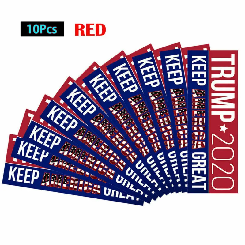 Brand New 10 Pack 2020 Donald Trump for President Make America Great Again Bumper Sticker | Дом и сад