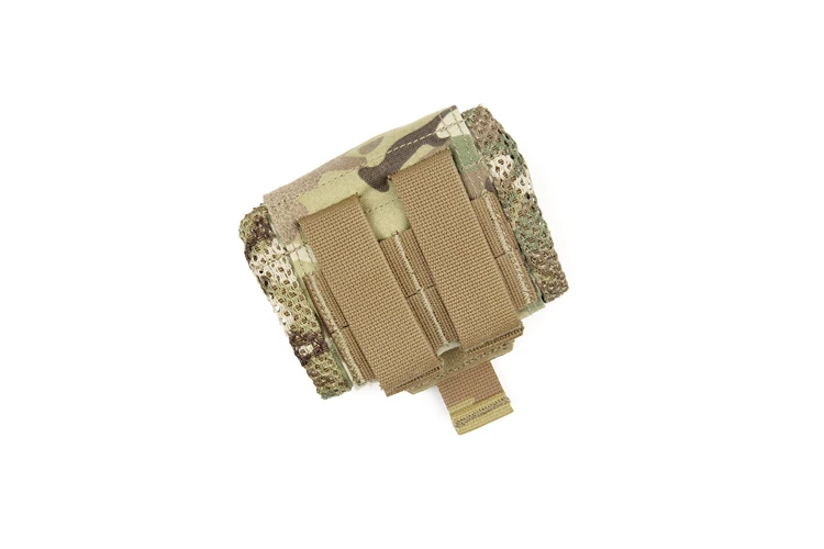 Outdoor Folding Mesh Recycling Bag Vest Tactical Sundry Bag Roll Up OTB Water Version MC