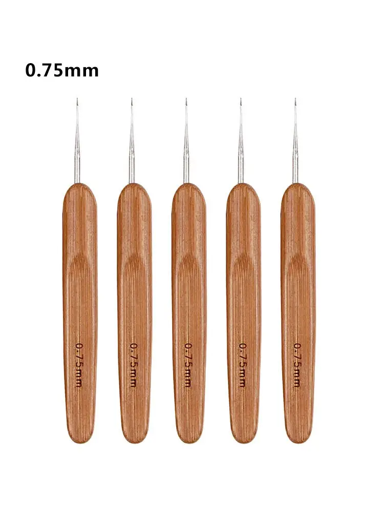 Плетеная защелка дредлок вязание крючком парик игла для волос инструменты микро