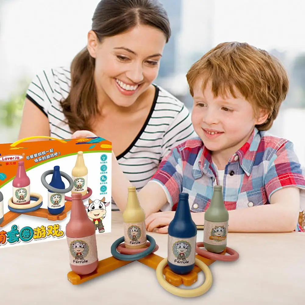 Throwing Toss Game Interactive Bottle With Greatly Stable Base Educational Toy Easy Assembly And Storage Pe | Игрушки и хобби