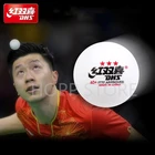 Мячи для настольного тенниса DHS 3 звезды D40, 50 мячей100 мячей, оригинальные мячи для пинг-понга из нового материала из АБС-пластика