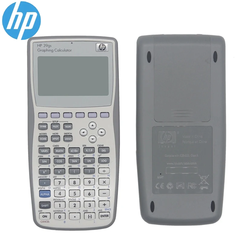 

HP Handheld Calculator 39gs Student's Scientific Line Display Portable Multifunctional Calculator Original Graphics