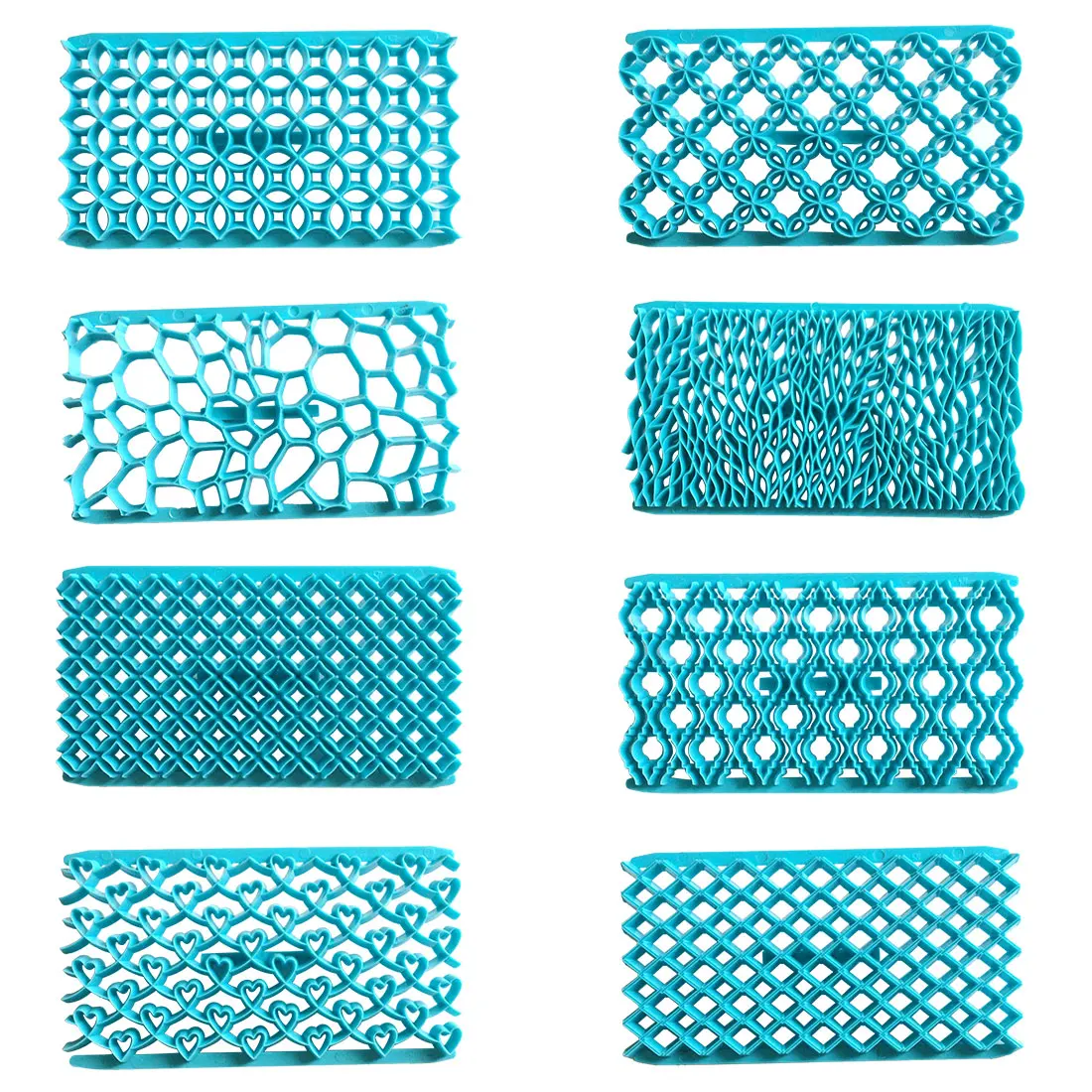 1 шт. формочки для печенья формы пластиковые DIY Формочки торта тиснение цветов