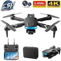 new ls878 mini drone 4k hd wide angle dual camera 1080p fpv height maintained rc dron foldable quadcopter helicopter toy vs e525