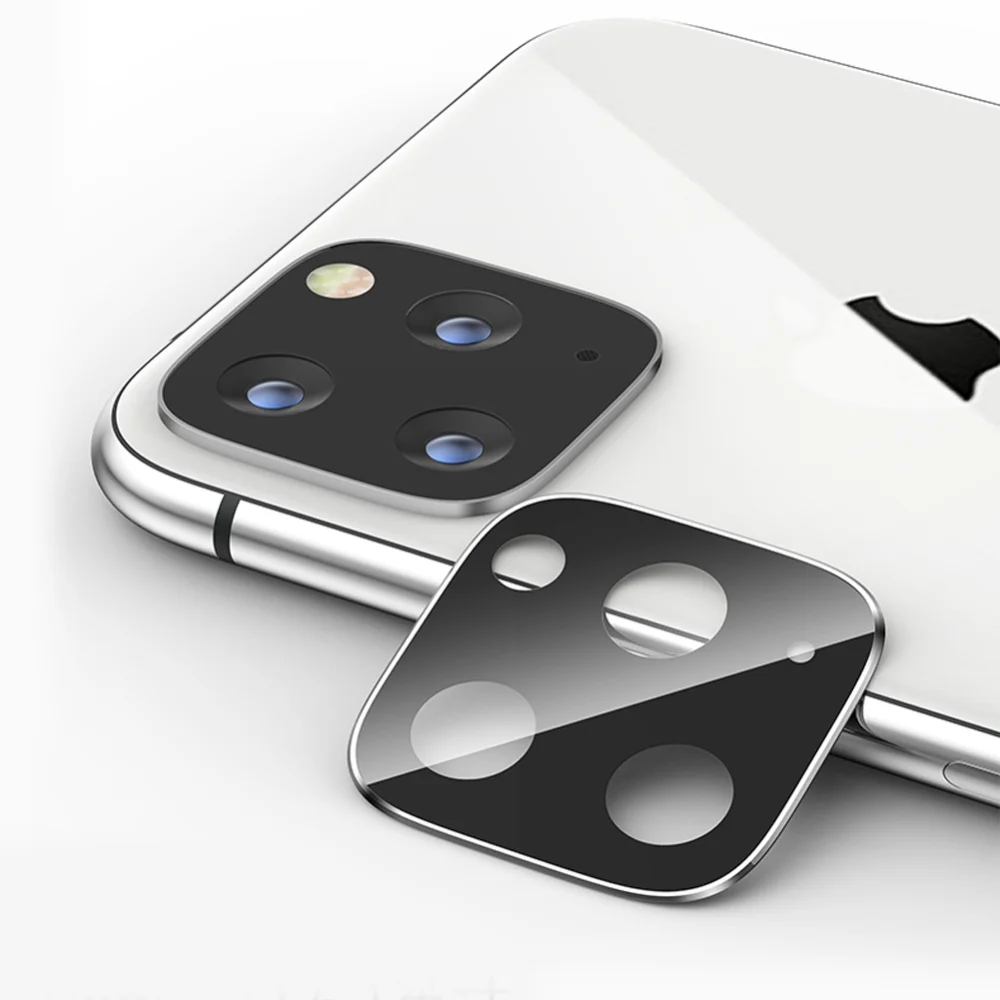 Защитная пленка для камеры для iPhone 11 Pro Max 11 Pro 11 полное прозрачное закаленное стекло+ металлическая Рамка протектор камеры для iPhone 11