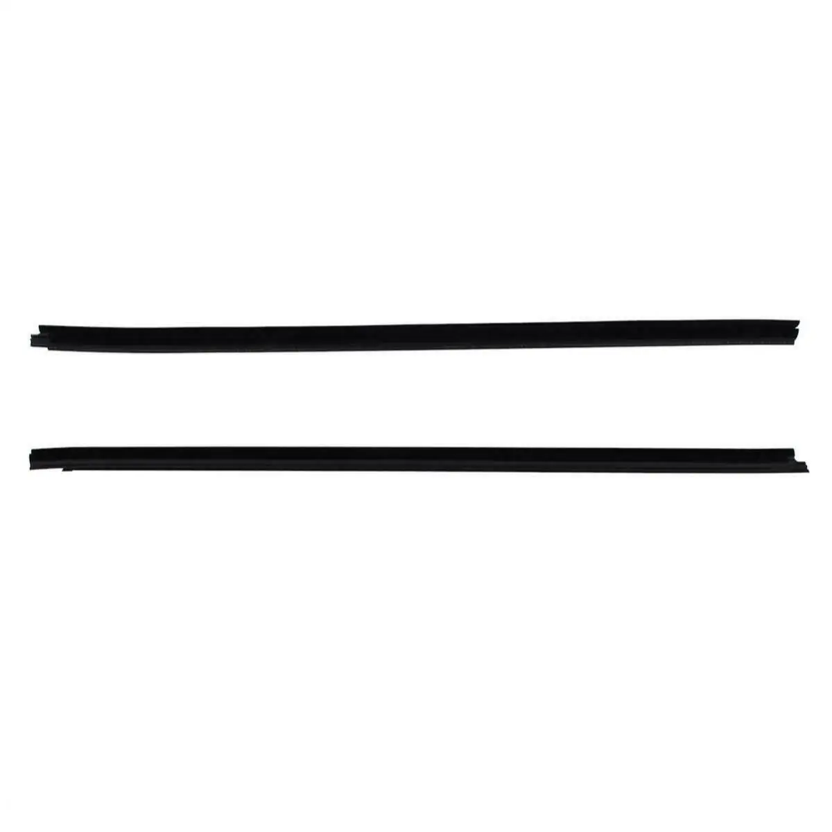 For Toyota Hilux 2-Door Pickup 2005-2015 Front Door Glass Seal Weatherstrip Outside Window Belt Weather Strips Rubber Accessory |