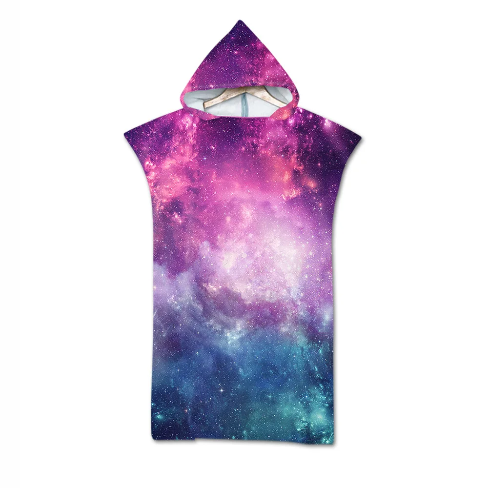 Банное полотенце из микрофибры для взрослых пляжное сменный халат плащи с