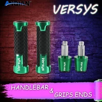 logo whit versys for versys 300x 650cc 1000 x250 x300 all year moto cnc handlebar grips and handlebar grips ends accessories