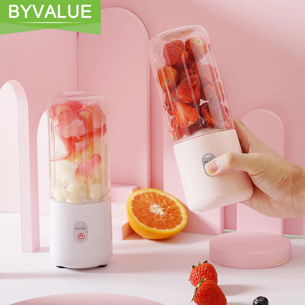 

Portable Fruit Juicer Blender Mini Rechargeable Juice Cup Multifunctional Mini Household Orange Juicer Food Processor Mixer