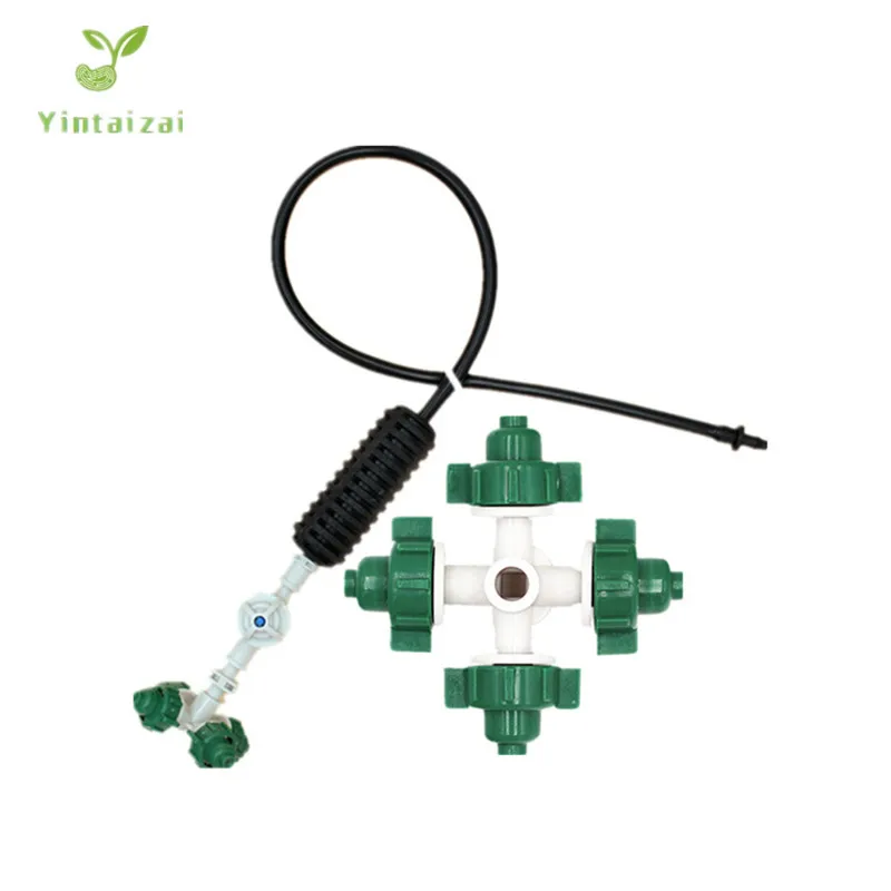 Зеленый распылитель крестовой подвесной сборный разбрызгиватель для орошения