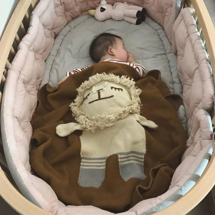 Детское покрытое одеяло для новорожденных из чистого хлопка детские одеяла