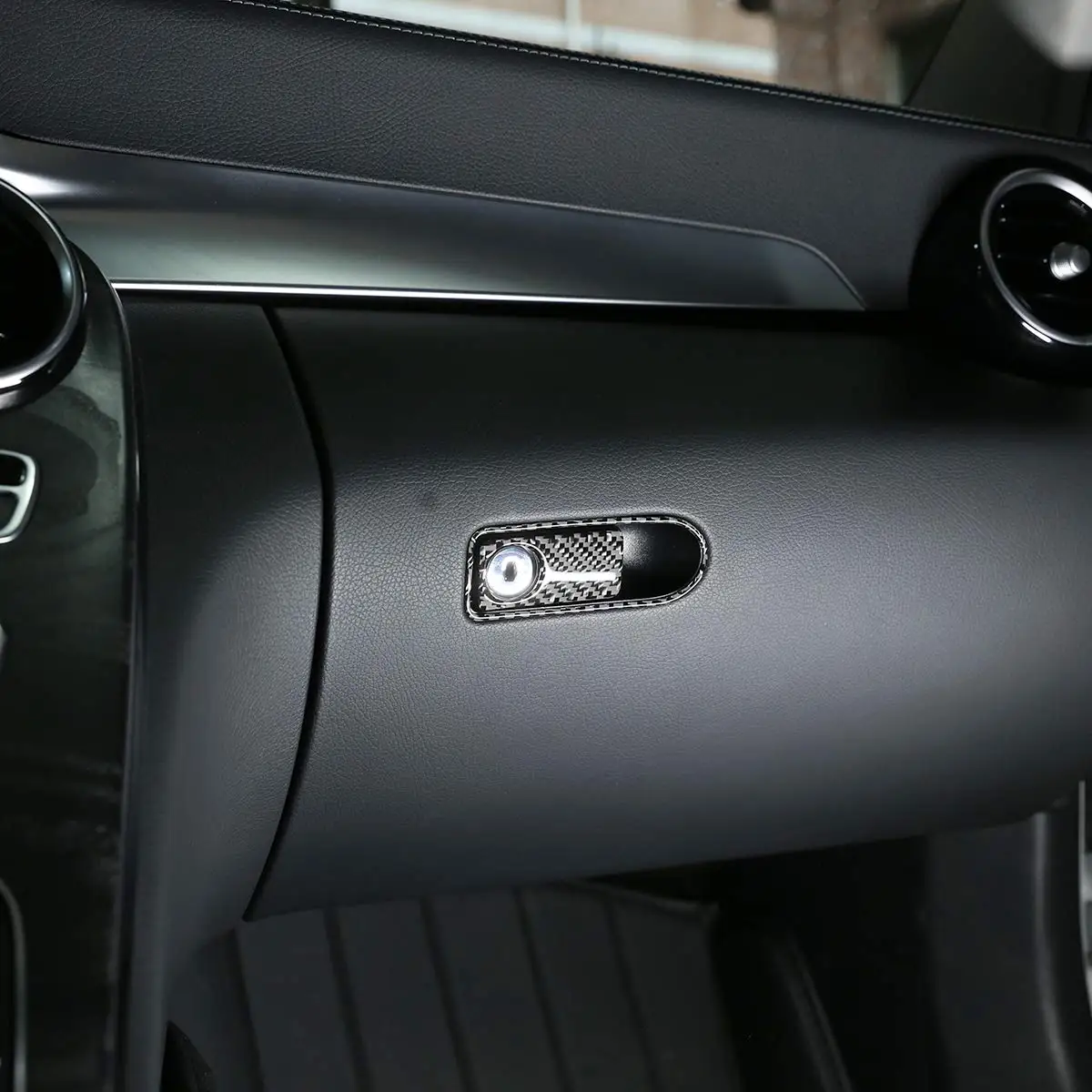 Чехлы из мягкого углеродного волокна для хранения перчаток наклейки с отделкой