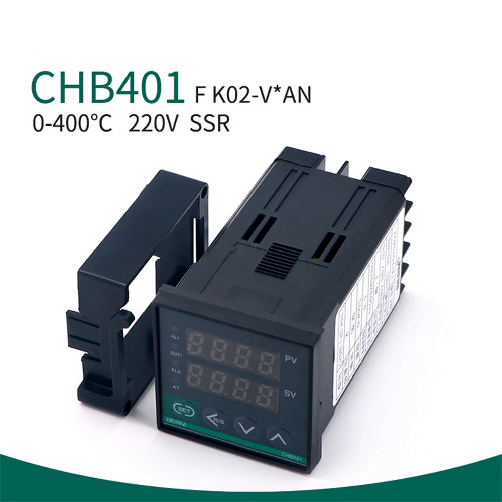 Цифровой Интеллектуальный регулятор температуры 220 В ПИД алгоритм 0 400 ℃ SSR выход