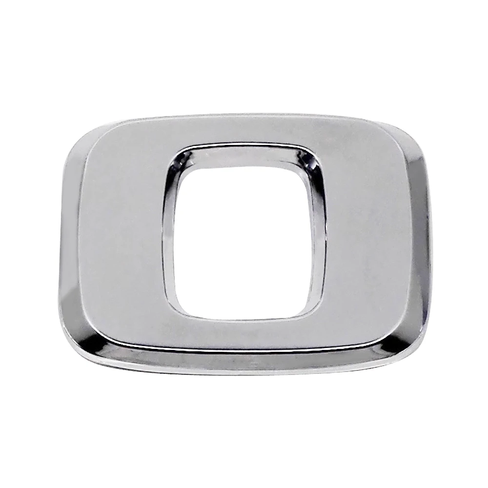 Автомобильная наклейка сделай сам эмблема с номером и буквой значок для