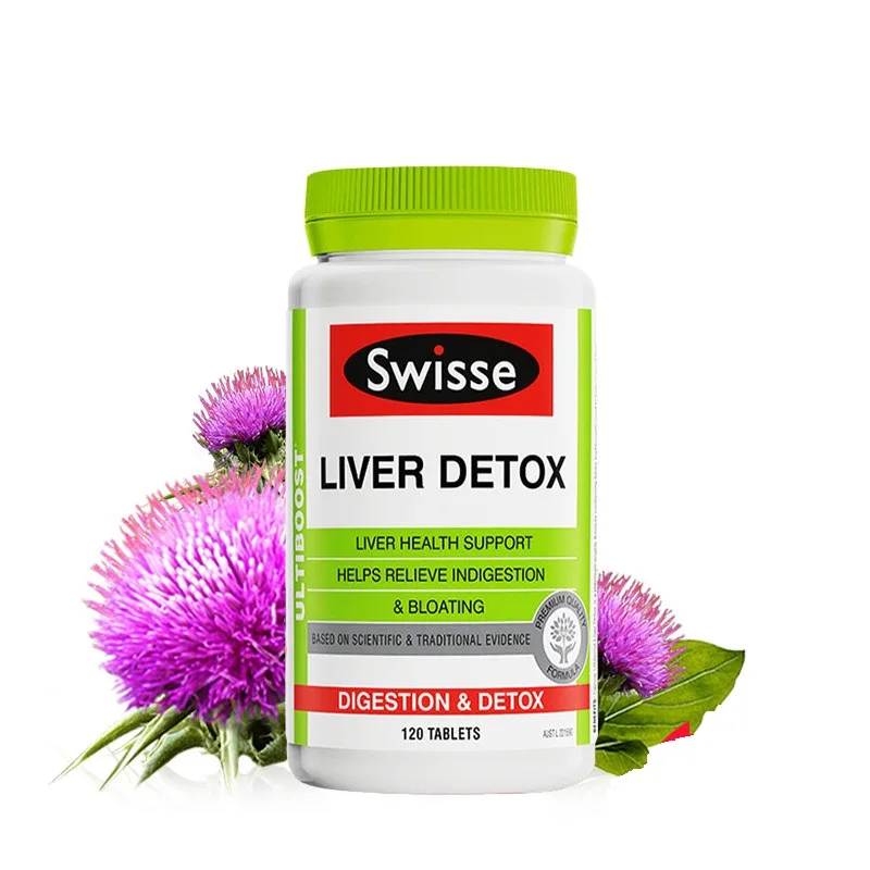 Australia Swisse Liver Detox 120 Tablets Quality Formula Support Function Indigestion Bloating Cramping Relief Antioxidant | Красота и