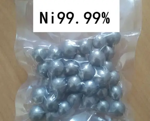 

99.99% Nickel metal spheres